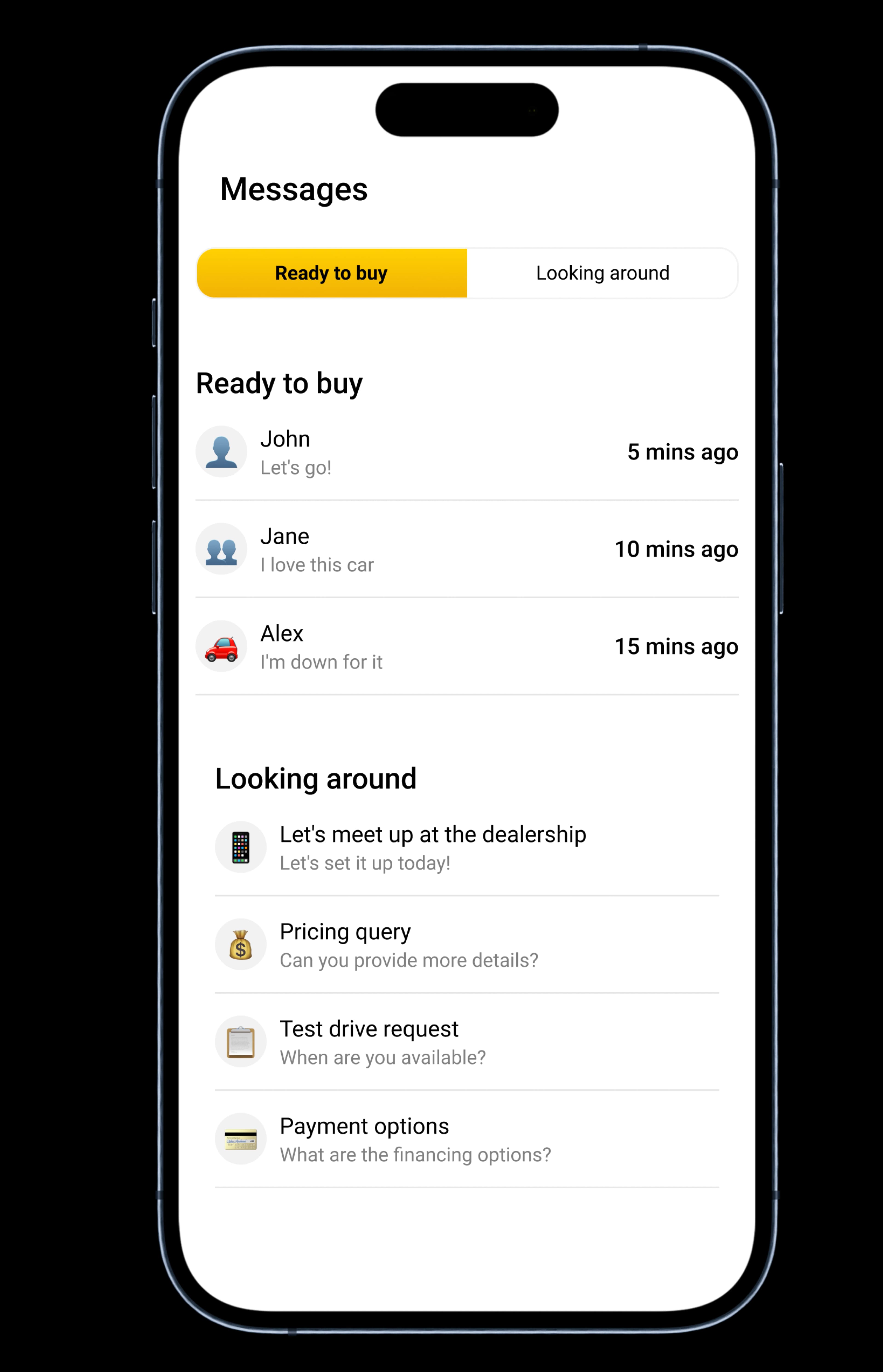 Organiza y prioriza tus conversaciones